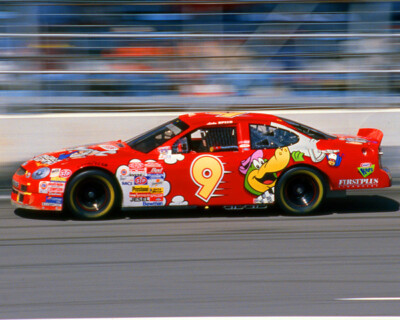 LAKE SPEED 1998 #9 CARTOON NETWORK FORD RACING AT DARLINGTON 8X10