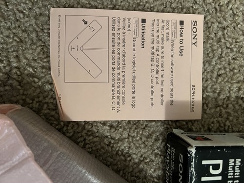 Multi Tap SCPH-1070 (Sony PlayStation PS1) New In original packaging - Picture 5 of 5