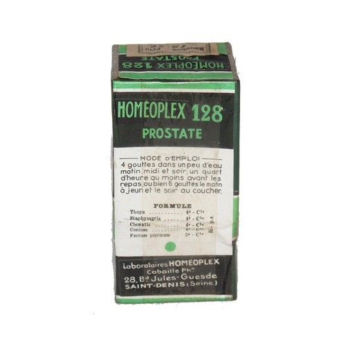 Ancienne boîte d' homéopathie Laboratoires Homéoplex / Prostate / médicament - Picture 2 of 3