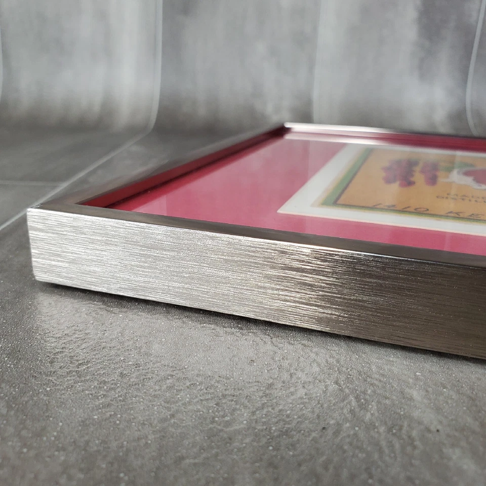 Red Hot Creole Pepper Sauce New Orleans Vintage Reproduction Crate Label Framed - Image 3 of 4