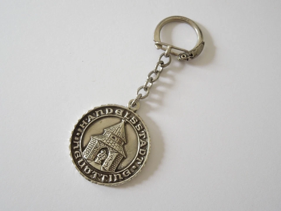 Portachiavi 835 Argento Bas Blachian Handelsstadt Nuova Ötting 13,1 g/7,5 cm - Immagine 2 di 4