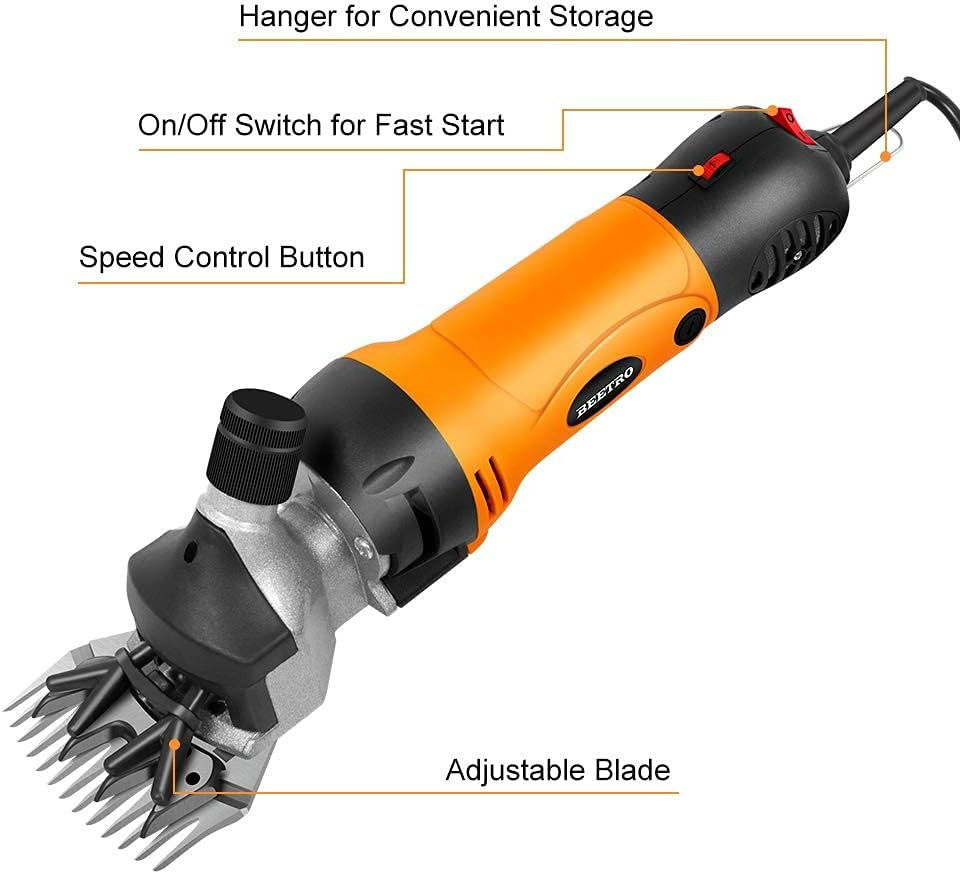 Tijeras Electricas Profesionales Para Ovejas De 500 W, Cortapelos