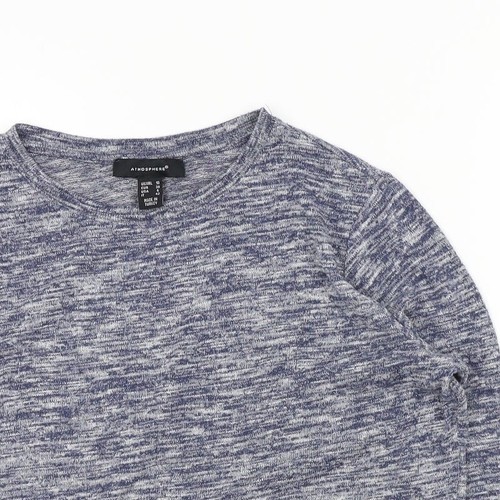Primark Womens Blue Polyester Blend Jumper Size 10 - Picture 4 of 12