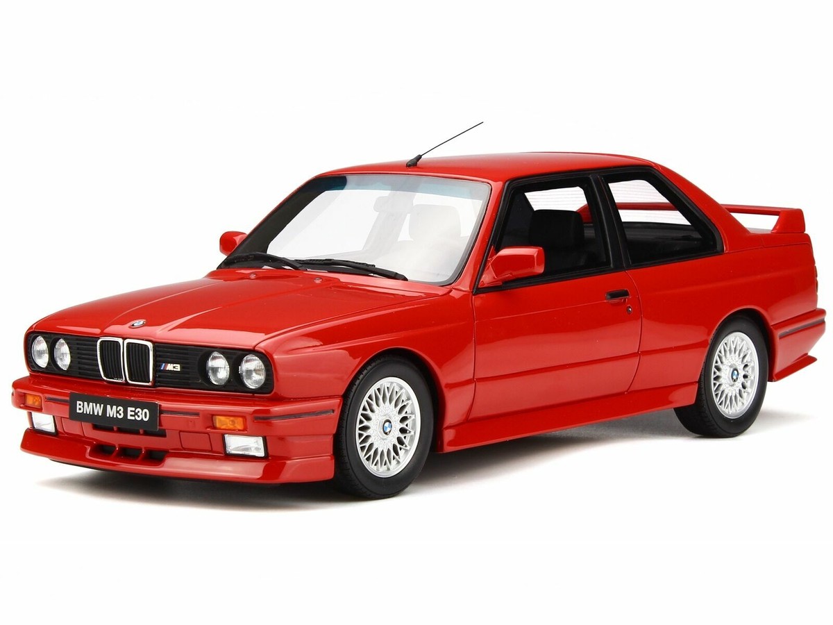 OTTO MOBILE 1989 BMW E30 M3 3-SERIES 1:18 RED Color *Brand OTTO MOBILE 1989 BMW E30 M3 3-SERIES 1:18 RED Color *Brand