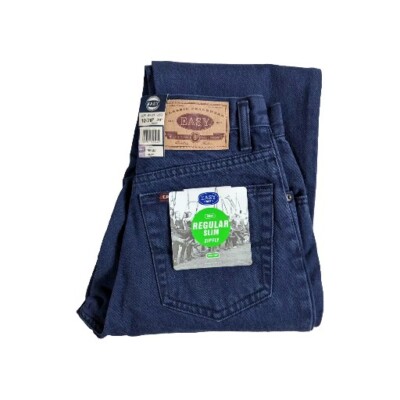 Easy Jeans Women 's Ruby Regular Slim Size 10S Col.Navy Vintage 90's