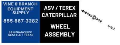 OEM (FACTORY) 10in HUB (No Wheel)  CAT  247B2 / 247B3 / 257B2 / 257B3  / 257D