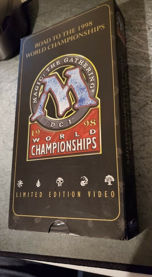 Magic: The Gathering Road to 1998 World Championships VHS Limited 