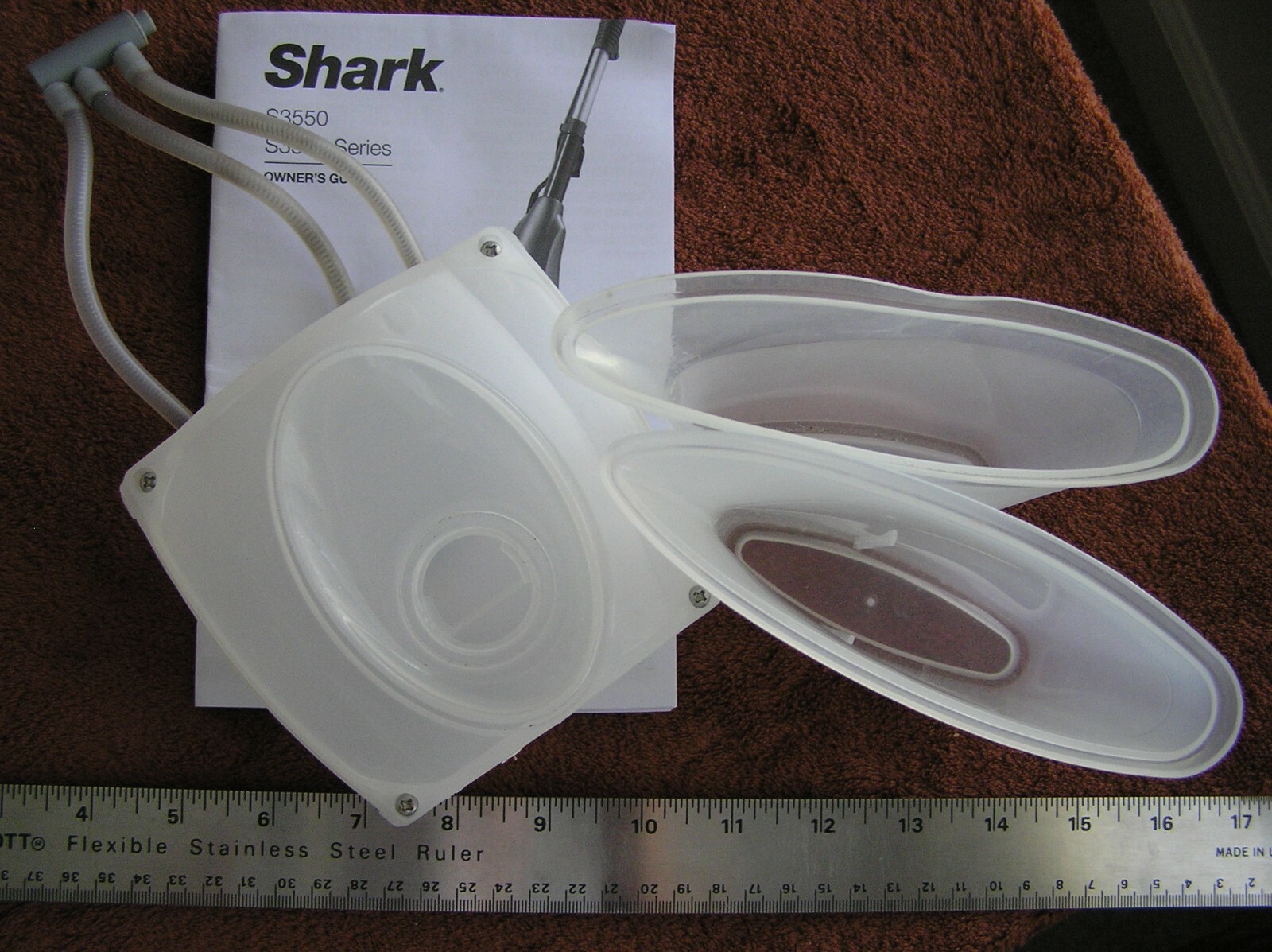 Shark Steam Cleaner S3501 Parts WATER TANK Reservoir, Fill Flasks