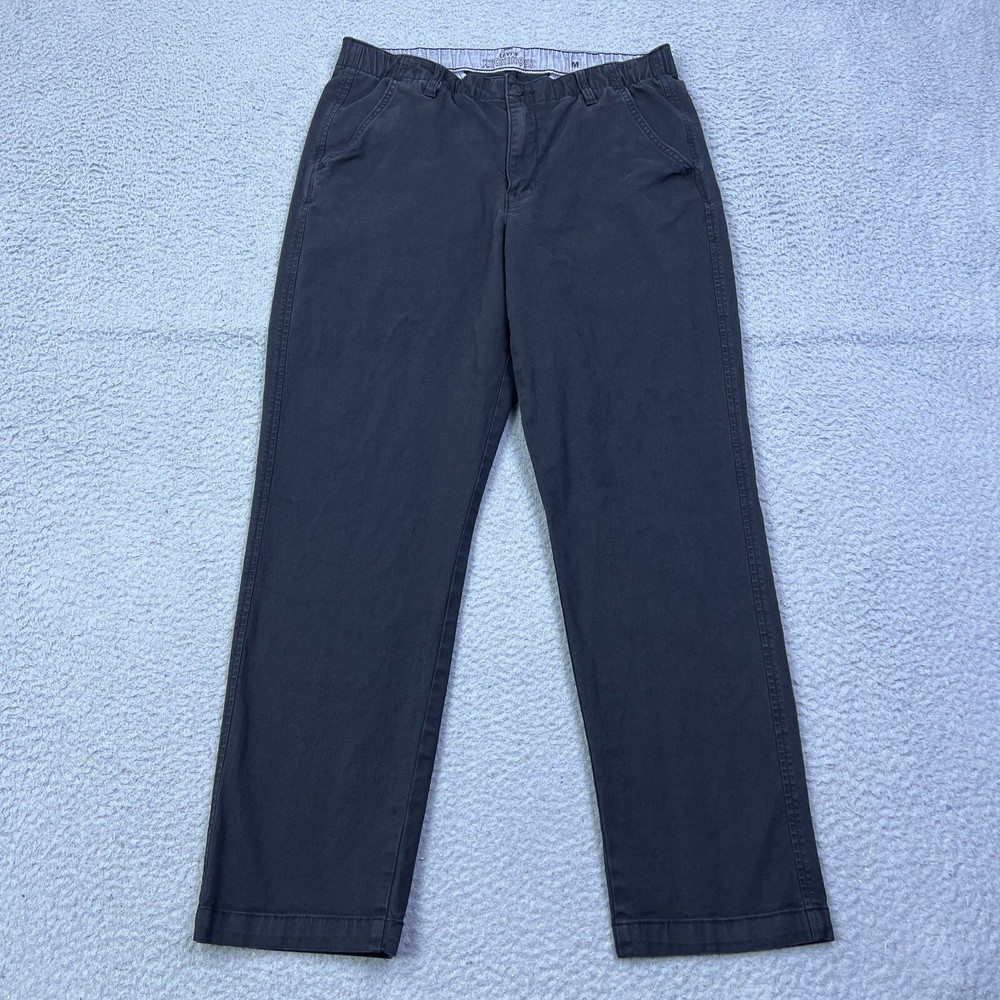 Levis XX Chino EZ Standard Taper Mens Pants Black Drawstring 29 Inseam Medium