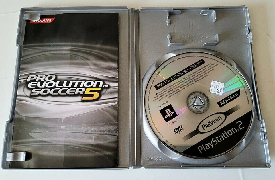 Pro Evolution Soccer PES 5 Platinum - Jeu Sony PlayStation 2 PS2 - PAL, photo 2 sur 3