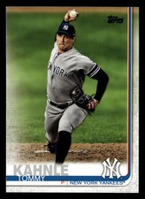 Tommy Kahnle 2019 Topps Update #US161 New York Yankees *040
