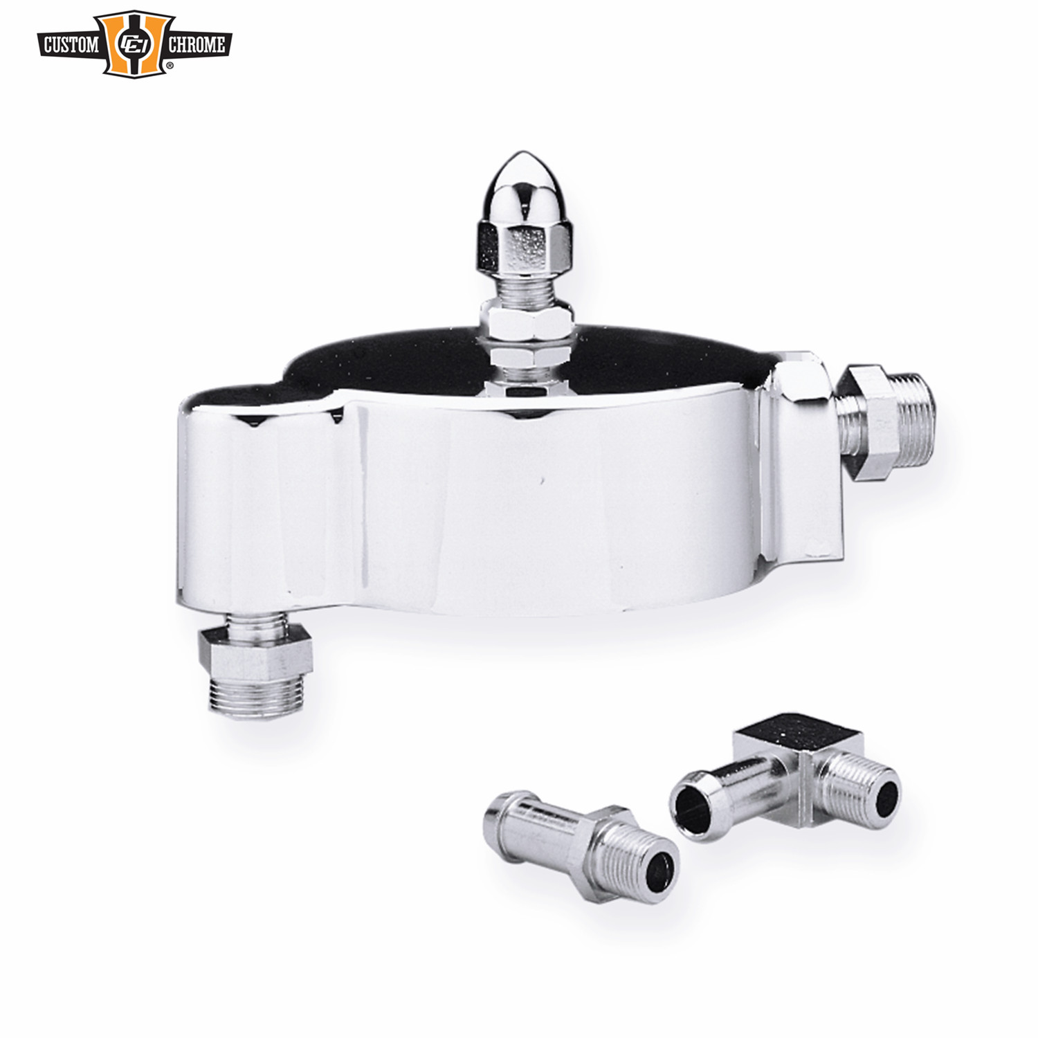 Chrome Spin-on Oil Filter Adaptor Kit Fits For Harley Big Twin Sportster Softail