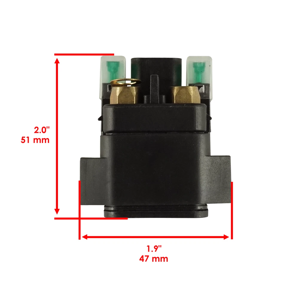 Solenoide relé de arranque para Suzuki SV650 2003-08 2017 2019 2022-23 SV650S 2003-08 Foto 2 de 4