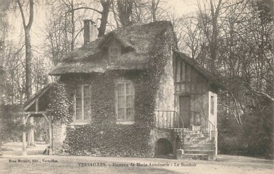 Postcard Hameau de Marie Antionette Le Boudoir Versailles France
