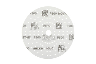 Mirka NOVASTAR Ø 150mm Klett 121-fach gelocht 150, VE=100 St.