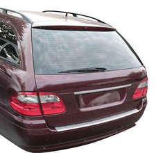 LADEKANTENSCHUTZ Edelstahl MATT Schutz für Mercedes T-Modell S211 2003-2009