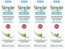 Image of Pack 4 Simple Water Boost Hydrating Booster, Sensitive Skin 0.85 fl oz