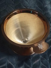 Athia Rose Gold Stainless Steel Reusable Coffee Filter NEW