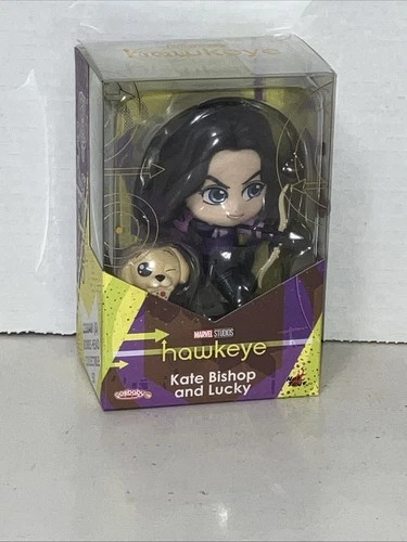 Marvel Hot Toys HAWKEYE COSB913 (Kate Bishop & Lucky) Cosbaby sellado vendedor de EE. UU.