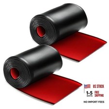 muekzru 2pcs 7.2ft 5.1in Side Skirts for Cars Universal,Universal Rubber Anti