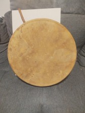 XL Ocean Drum Ø Ca 60 Cm Rahmentrommel, Schamanentrommel, Naturfell