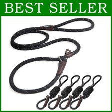 Strong Nylon Rope Slip Leash Bulk Pack - Large Dog Training