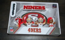 SAN FRANCISCO 49ers Little People Collectors Set by Fisher Price NEW
