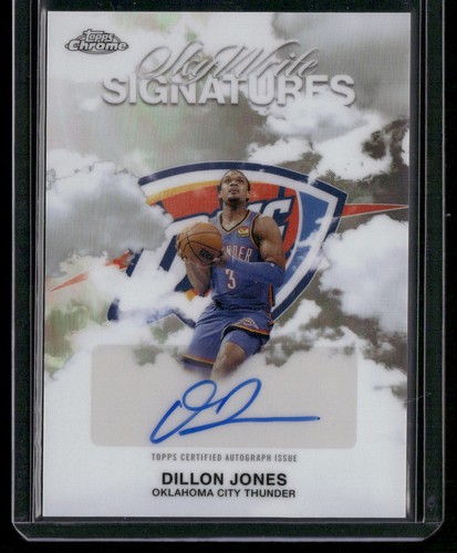 2025 Topps Chrome Dillon Jones Sky Write Signatures (RAW)