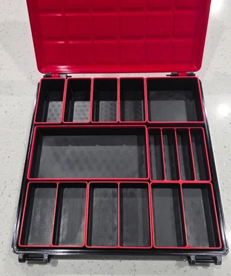 Large Bowling Accessory Case - JoPo, Vise, and Turbo thumb storage - Red - Image 1 of 4