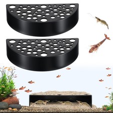2 Pcs Shrimp Hides for Aquarium, Shrimp Breeding Caves Hideout Shelters for P...