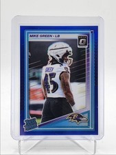 MIKE GREEN 2025 DONRUSS OPTIC RATED ROOKIE BLUE PRIZM #250 RC /249 Q4588