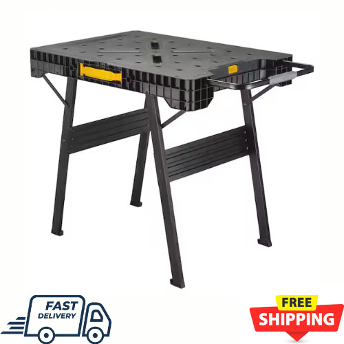dewalt workbench folding table lightweight sturdy large surface work portable