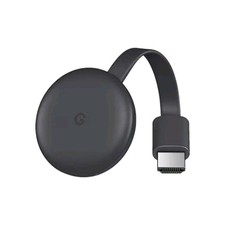 Google Chromecast 3rd Gen HD Digital Media Streamer - Charcoal
