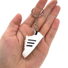 Mini Adidas Shoe Keychain Superstar Classic Low Black/White
