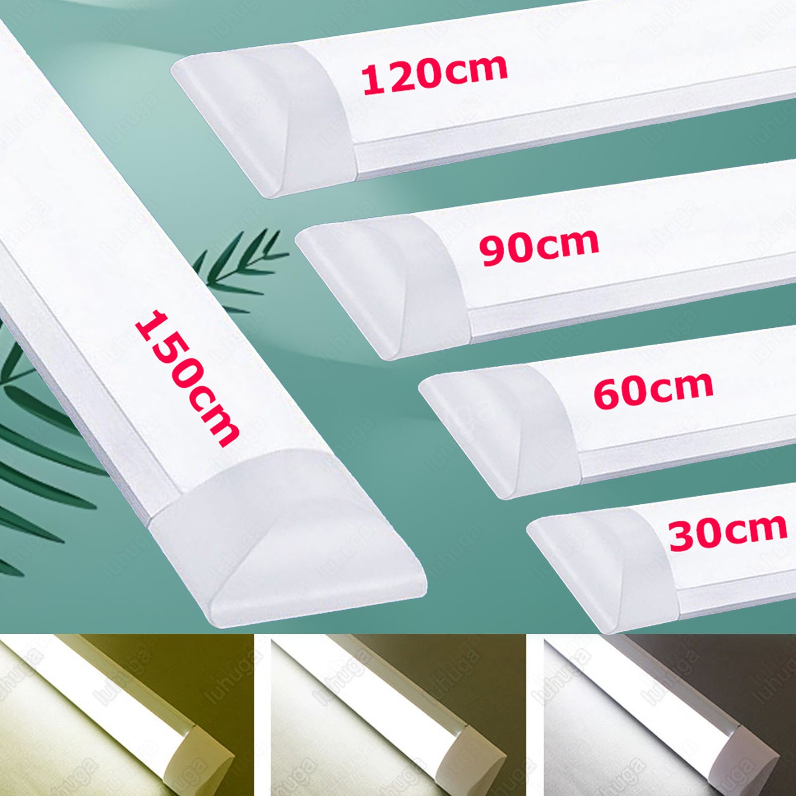 Unterbauleuchte LED Lichtleiste Küche Lampe Beleuchtung Schrank-Leuchte 230V DE