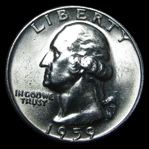 1959 Washington Quarter ---- Unc Coin ---- #PP933