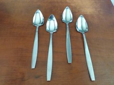 4 PC. Stainless Steel Japan Grapefruit Citrus Spoons 6 1/2"