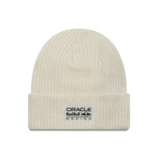 Red Bull Racing Repreve® Short Cuff Knit Beanie Hat Cream