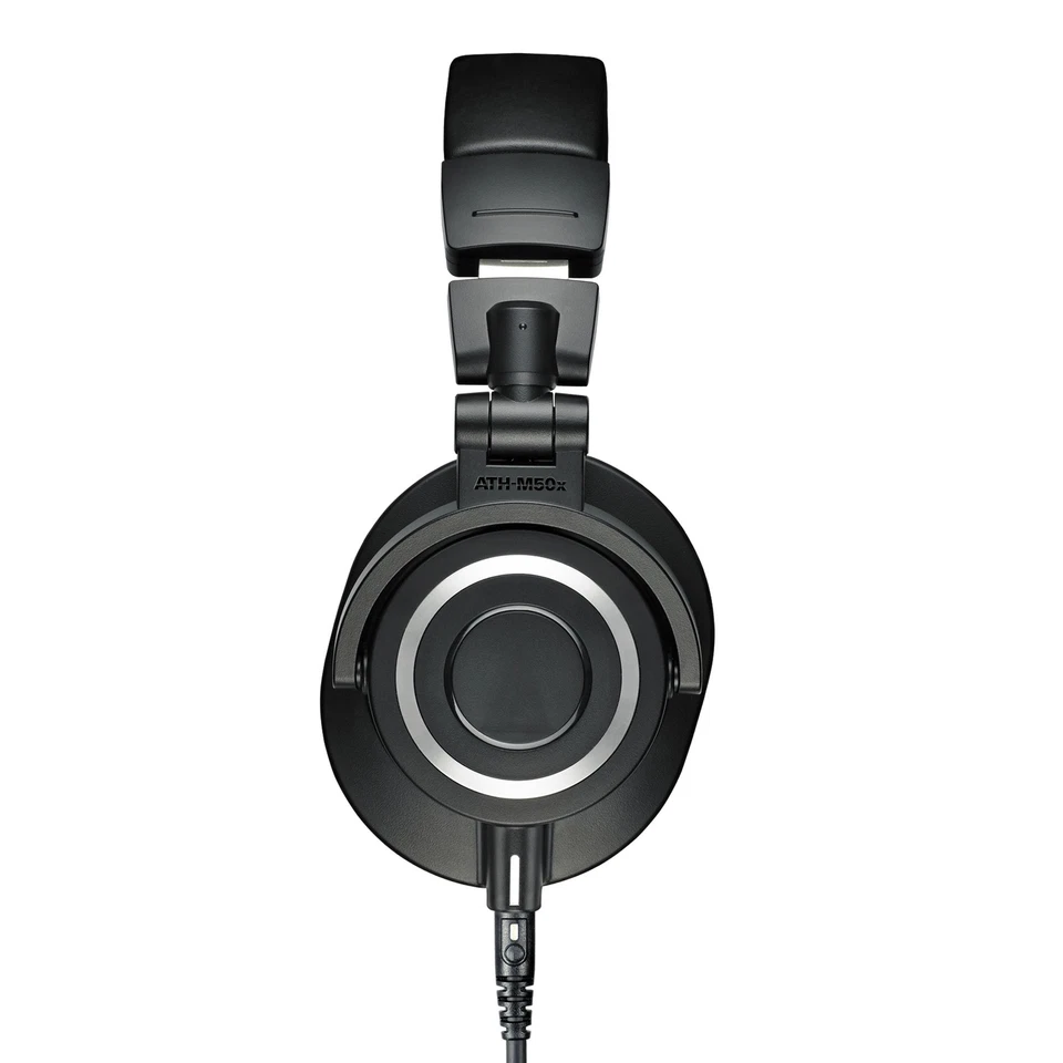 Ath-M50X Professional Head-Mounted Monitor Headphones, Wired Sound Card Ear Retu - Bild 2 von 4