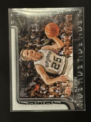 2025-26 Topps Steve Kerr Team Color Border Logo Variation, SSP & Case Hit! 