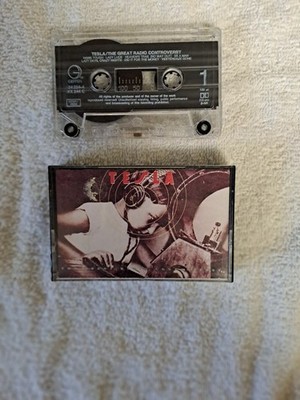 Tesla - The Great Radio Controversy Cassette Tape TESTED EXCELLENT PLAYBACK