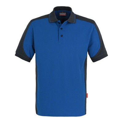 Hakro Polo-Shirt Contrast Performance royal Unisex-Größe: L
