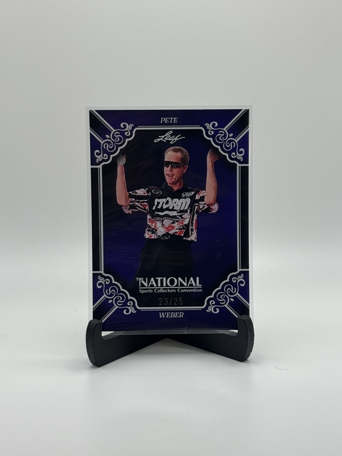 2026 Leaf National Convention - Pete Weber #125 Platinum /48