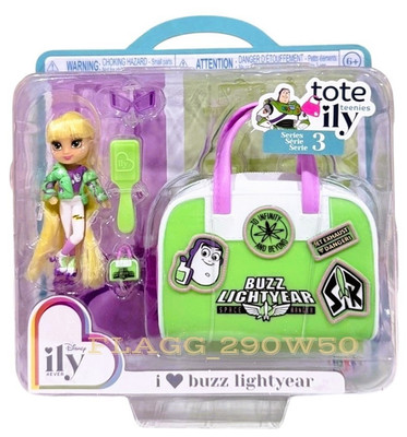 Disney ILY Series 3 Tote Teenies Doll I LOVE BUZZ LIGHTYEAR Toy Story **READ**