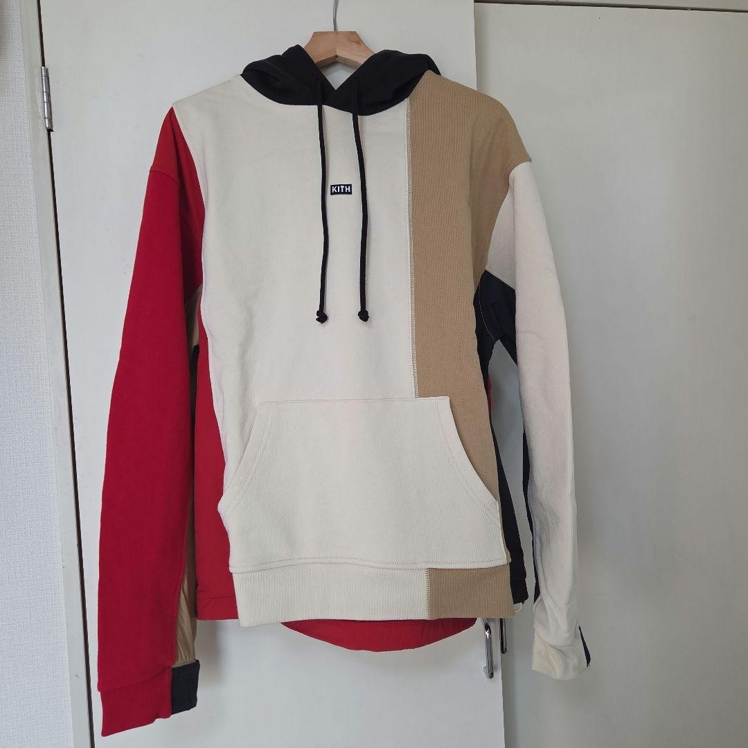 Kith Hoodie Parka Patchwork Multicolor Kangaroo P… - image 1