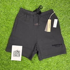 Fear of God Essentials Shorts SS22 Stretch Limo Black - 100% Authentic (XS-XL)