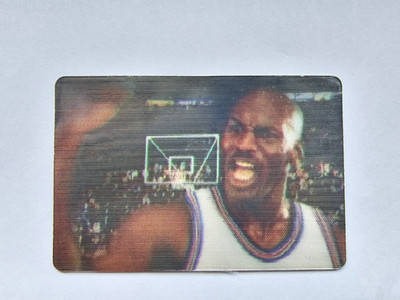 1996 '' Michael Jordan '' Kellogg's ''Space Jam'' Movie Card  #5