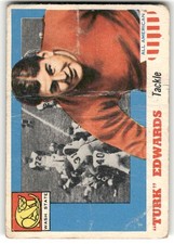 1955 Topps All-American #36 Turk Edwards Very Good