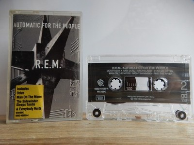 R.E.M. AUTOMATIC FOR THE PEOPLE MUSIK KASSETTE MC TAPE HX-Pro 1992 WEA RECORDS