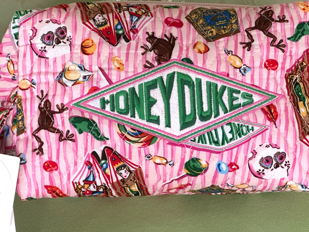 VERA BRADLEY HARRY POTTER HONEYDUKES MEDIUM COSMETIC BAG CASE:NWT